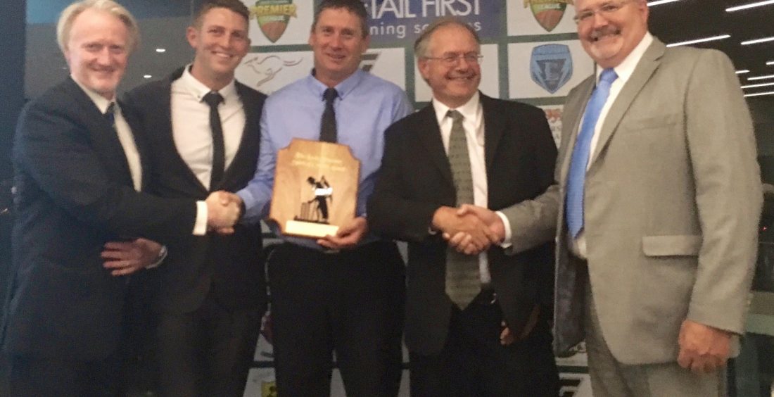New Town Cricket Club 2016-17 LTT Spirit of Cricket Award Winners